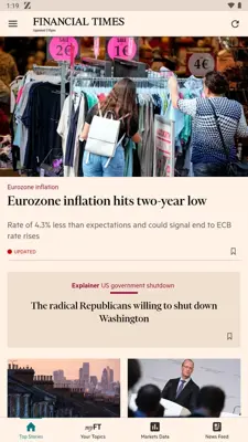 Financial Times android App screenshot 0
