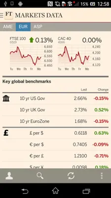 Financial Times android App screenshot 10