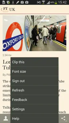 Financial Times android App screenshot 11