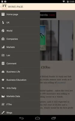 Financial Times android App screenshot 19