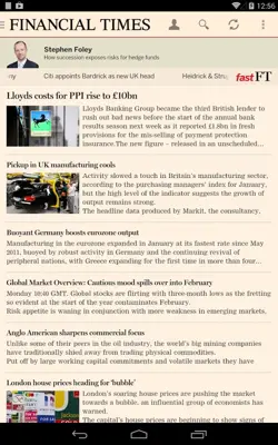 Financial Times android App screenshot 24