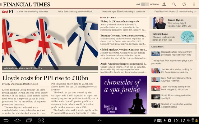 Financial Times android App screenshot 32